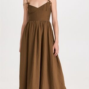 En Saison Brown Bree Midi Dress